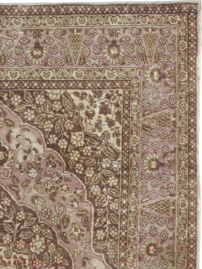 Antique Persian Tabriz Rug, No.13363 - Galerie Shabab