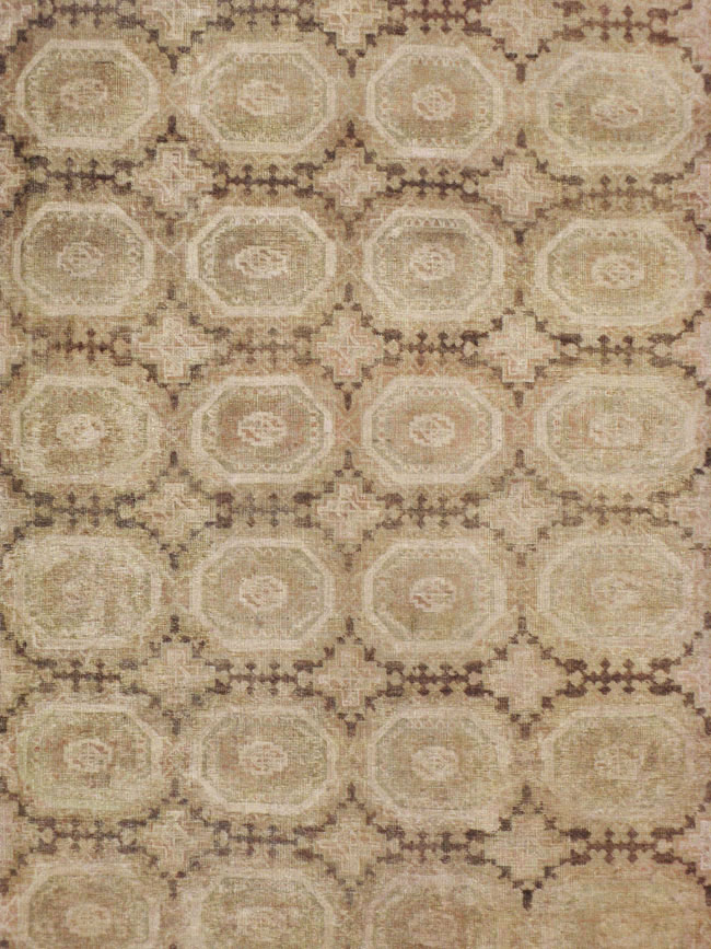 Antique Persian Tabriz Carpet, No.13372 - Galerie Shabab