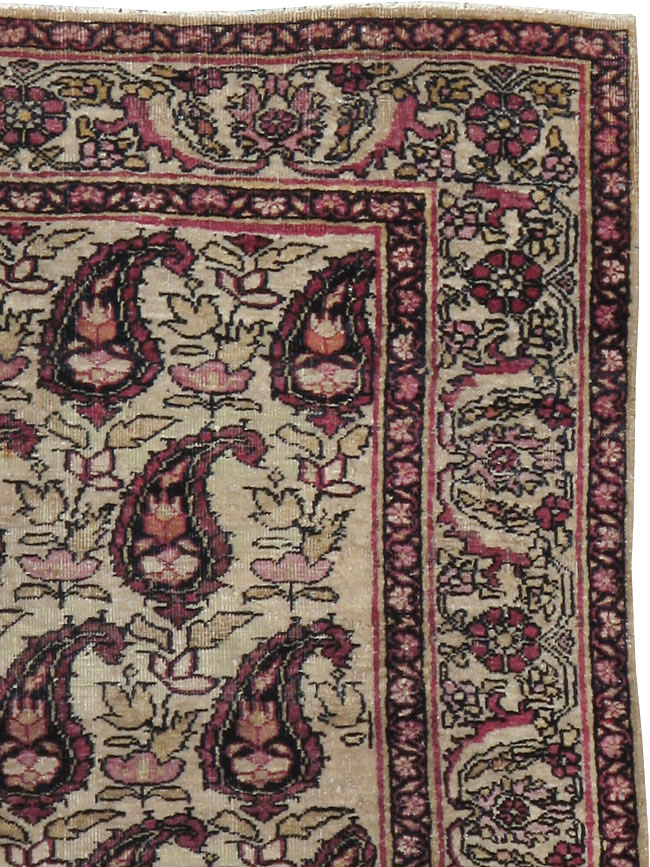 Antique Persian Lavar Kerman Rug, No.13384 - Galerie Shabab