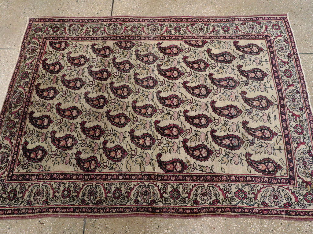 Antique Persian Lavar Kerman Rug, No.13384 - Galerie Shabab