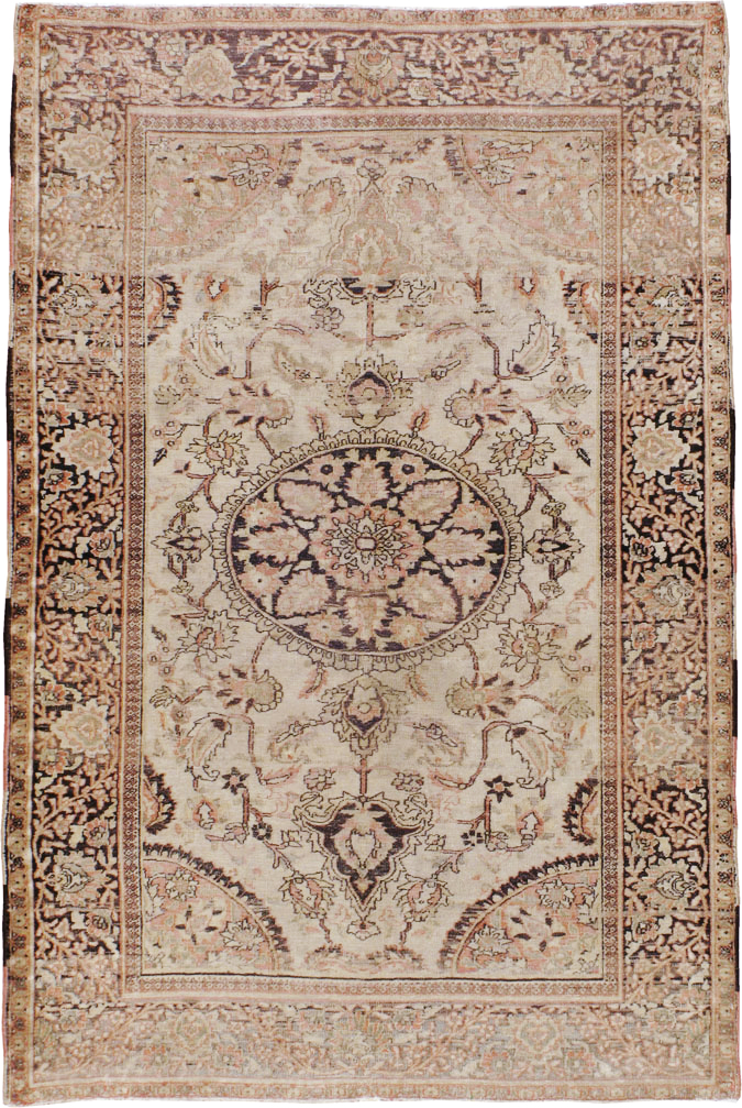 Antique Persian Dorokhsh Rug, No.13385 - Galerie Shabab