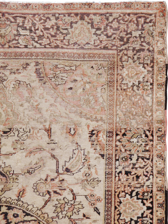 Antique Persian Dorokhsh Rug, No.13385 - Galerie Shabab