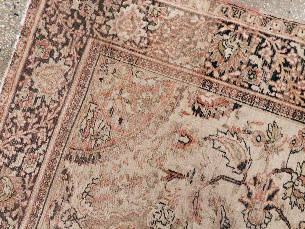 Antique Persian Dorokhsh Rug, No.13385 - Galerie Shabab