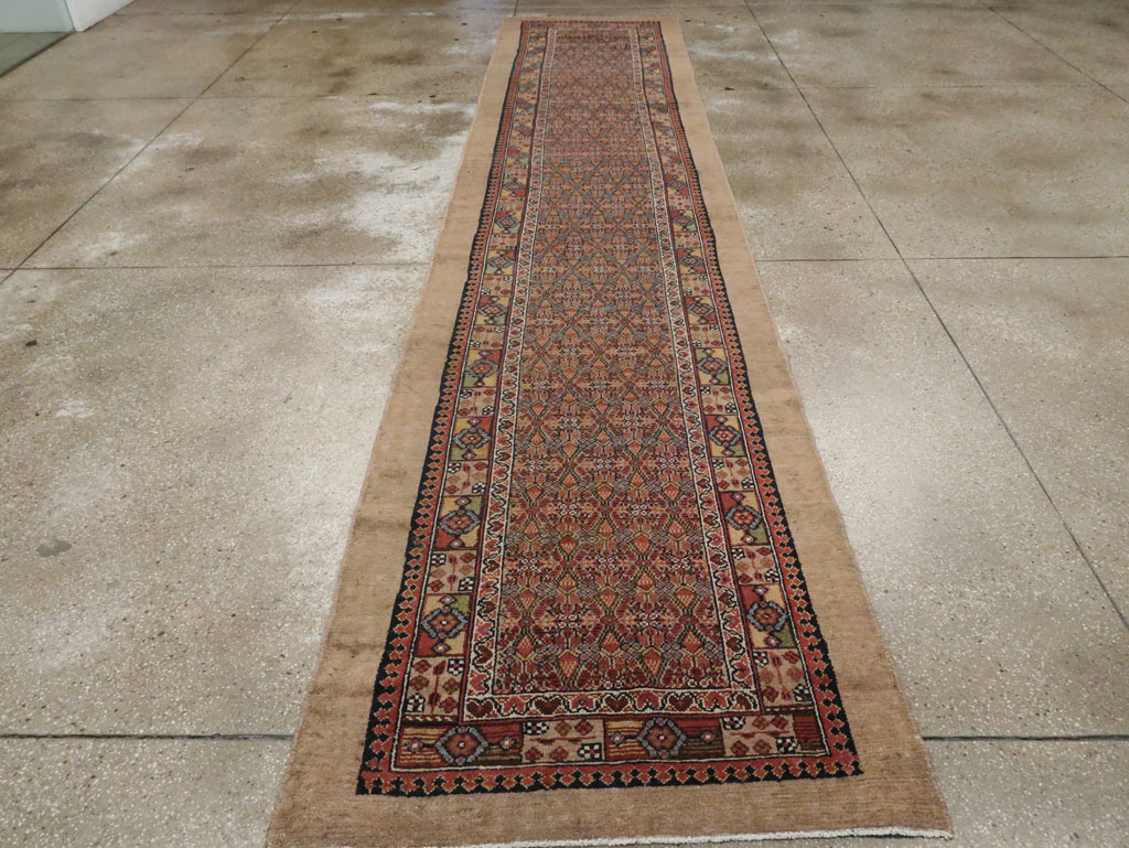 Antique Serab Runner, No.13392 - Galerie Shabab