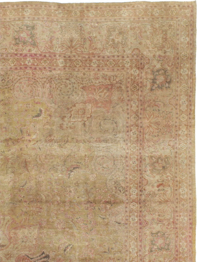 Antique Persian Tabriz Carpet, No.13399 - Galerie Shabab
