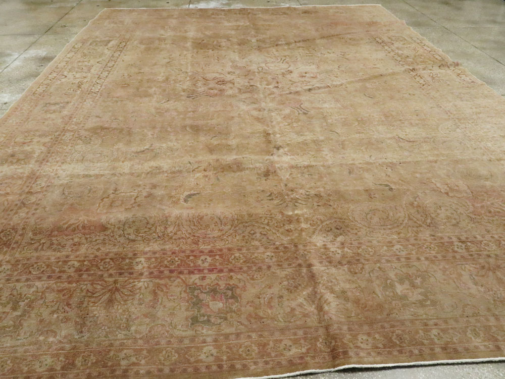Antique Persian Tabriz Carpet, No.13399 - Galerie Shabab