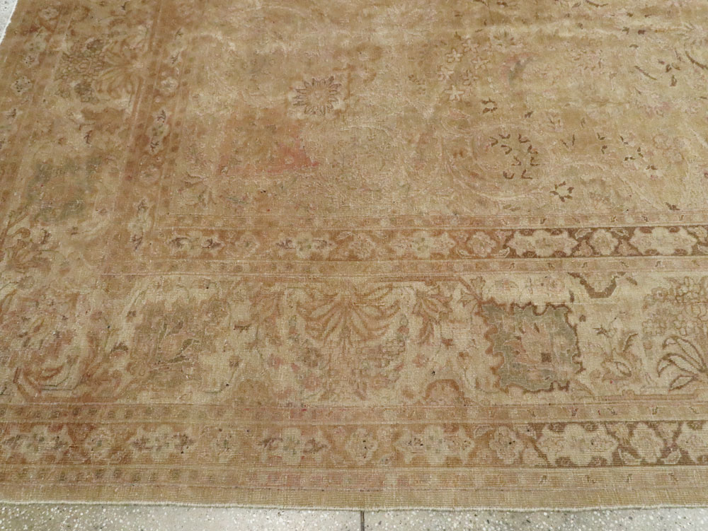 Antique Persian Tabriz Carpet, No.13399 - Galerie Shabab