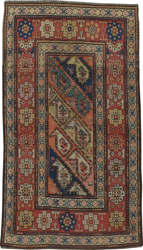 Antique Persian Kurdish Rug, No.13404 - Galerie Shabab