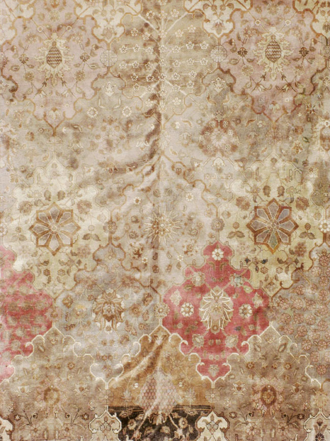 Antique Persian Tabriz Carpet, No.13411 - Galerie Shabab