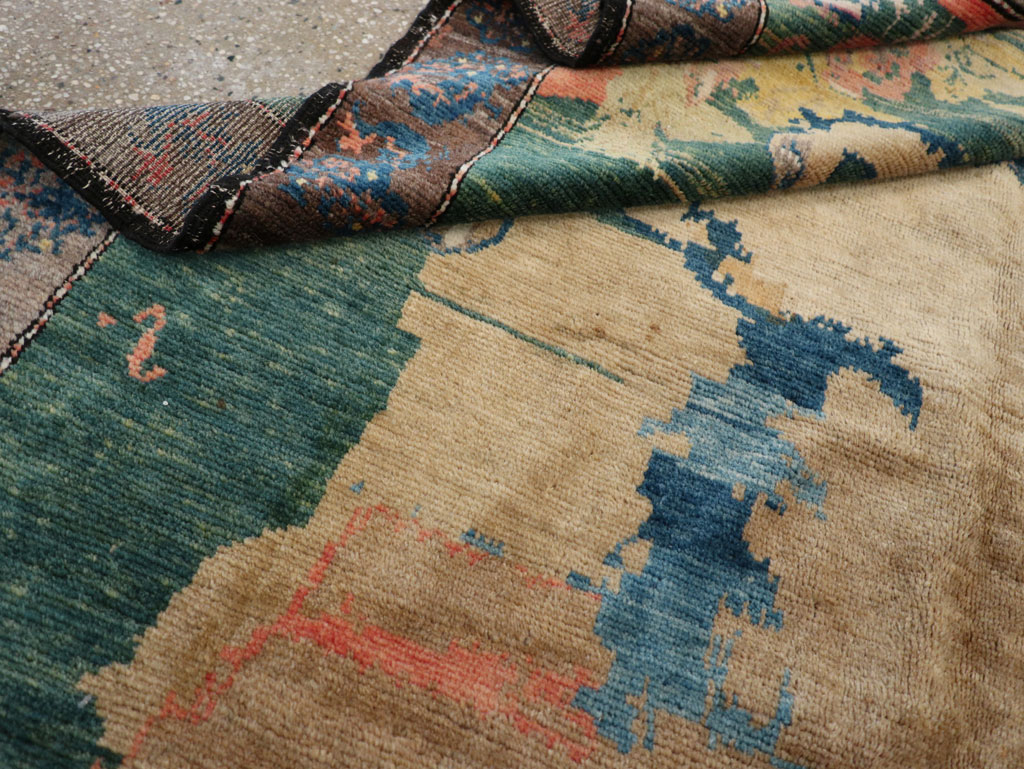 Vintage Persian Gabbeh Pictorial Rug, No.13419 - Galerie Shabab