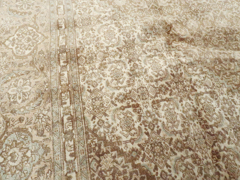 Vintage Persian Tabriz Carpet, No.13420 - Galerie Shabab