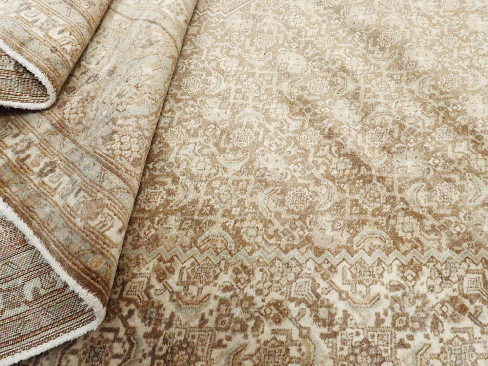 Vintage Persian Tabriz Carpet, No.13420 - Galerie Shabab