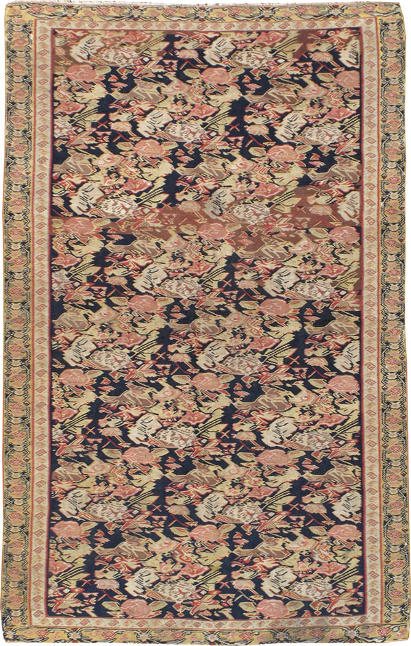 Antique Persian Senneh Kilim, No.13433 - Galerie Shabab