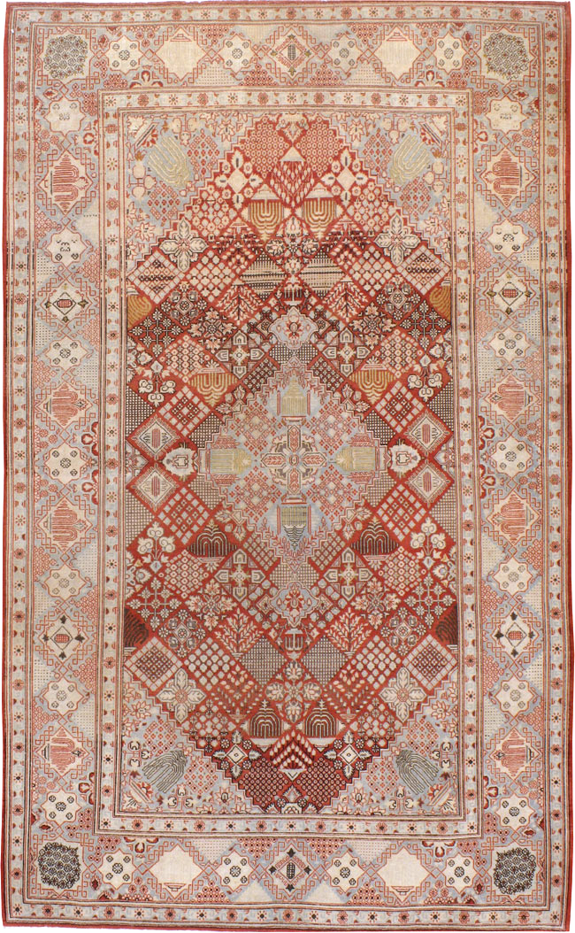 Vintage Persian Kashan Rug, No.13477 - Galerie Shabab