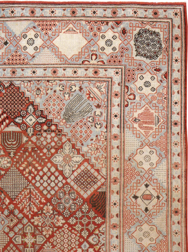 Vintage Persian Kashan Rug, No.13477 - Galerie Shabab