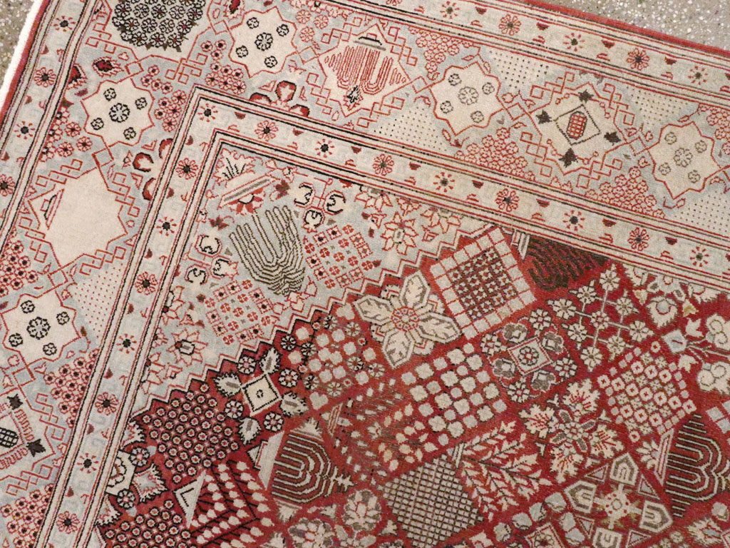 Vintage Persian Kashan Rug, No.13477 - Galerie Shabab