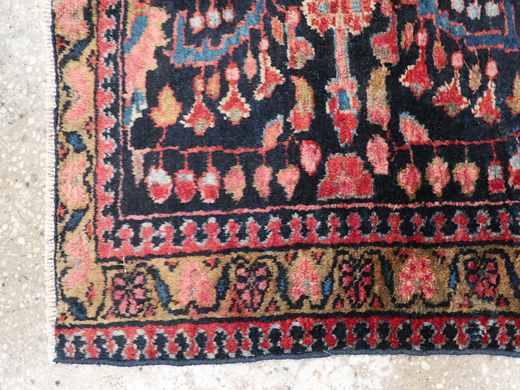 Vintage Persian Lilihan Rug, No.13480 - Galerie Shabab