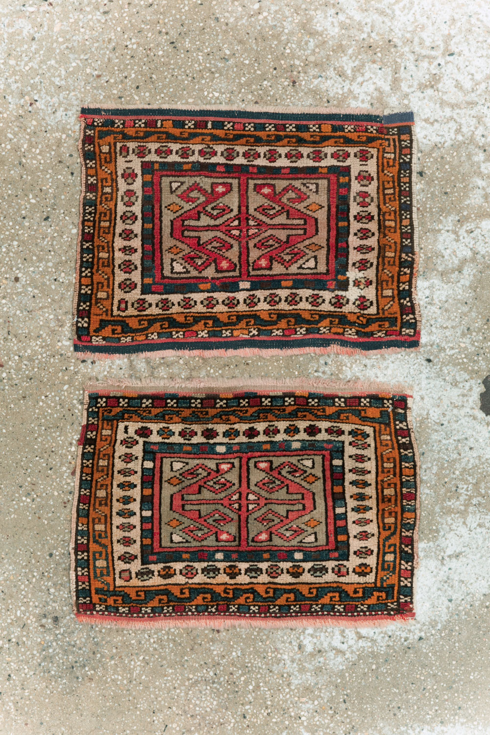 Antique Kurdish Persian Rug (Pair: 1 of 2), No.13497 - Galerie Shabab