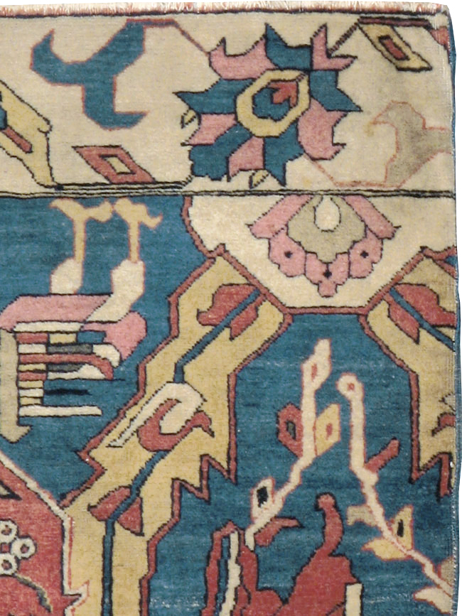 Antique Indian Larestan Sampler Rug, No.13498 - Galerie Shabab