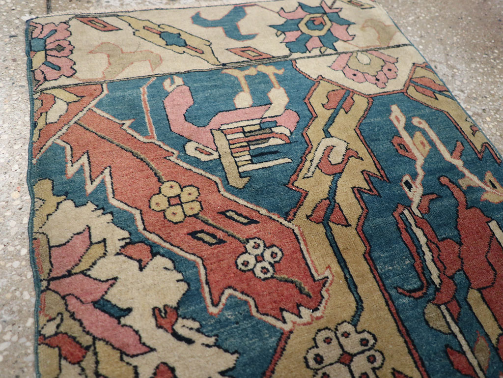 Antique Indian Larestan Sampler Rug, No.13498 - Galerie Shabab