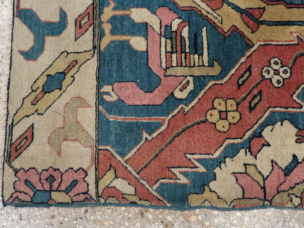 Antique Indian Larestan Sampler Rug, No.13498 - Galerie Shabab