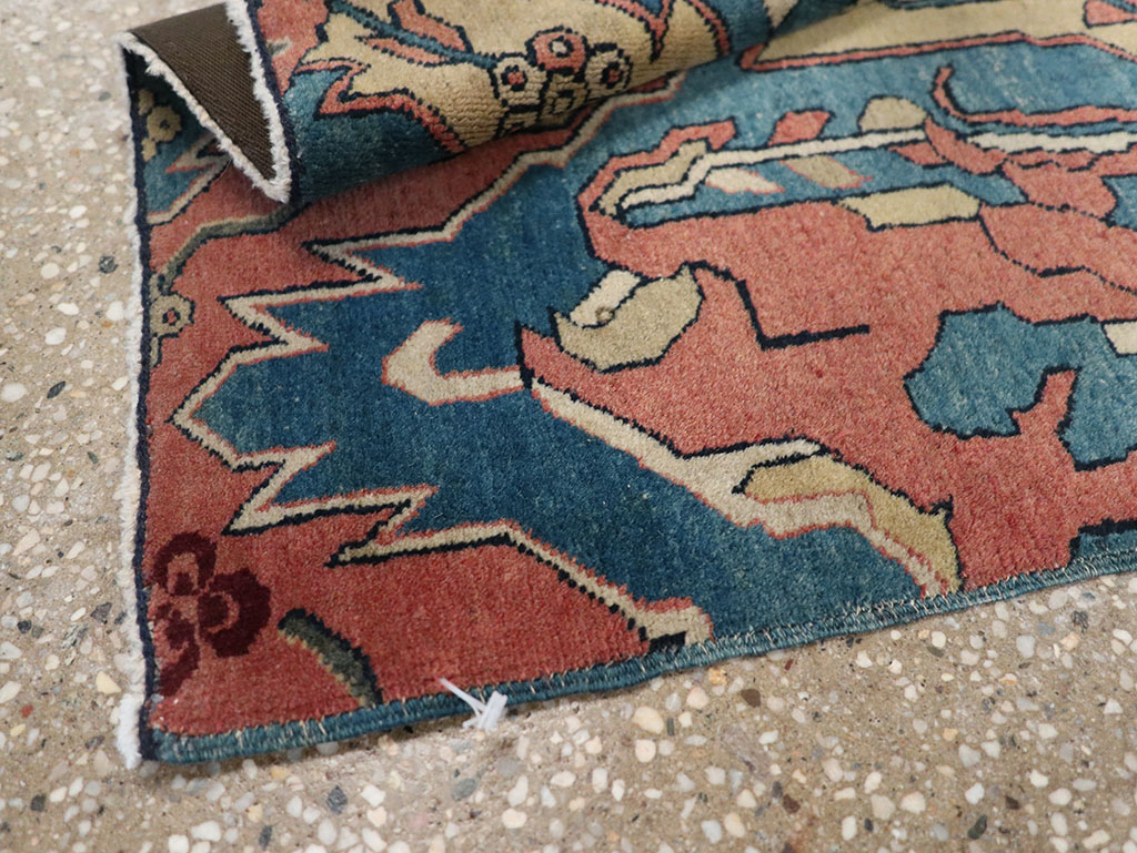 Antique Indian Larestan Sampler Rug, No.13498 - Galerie Shabab