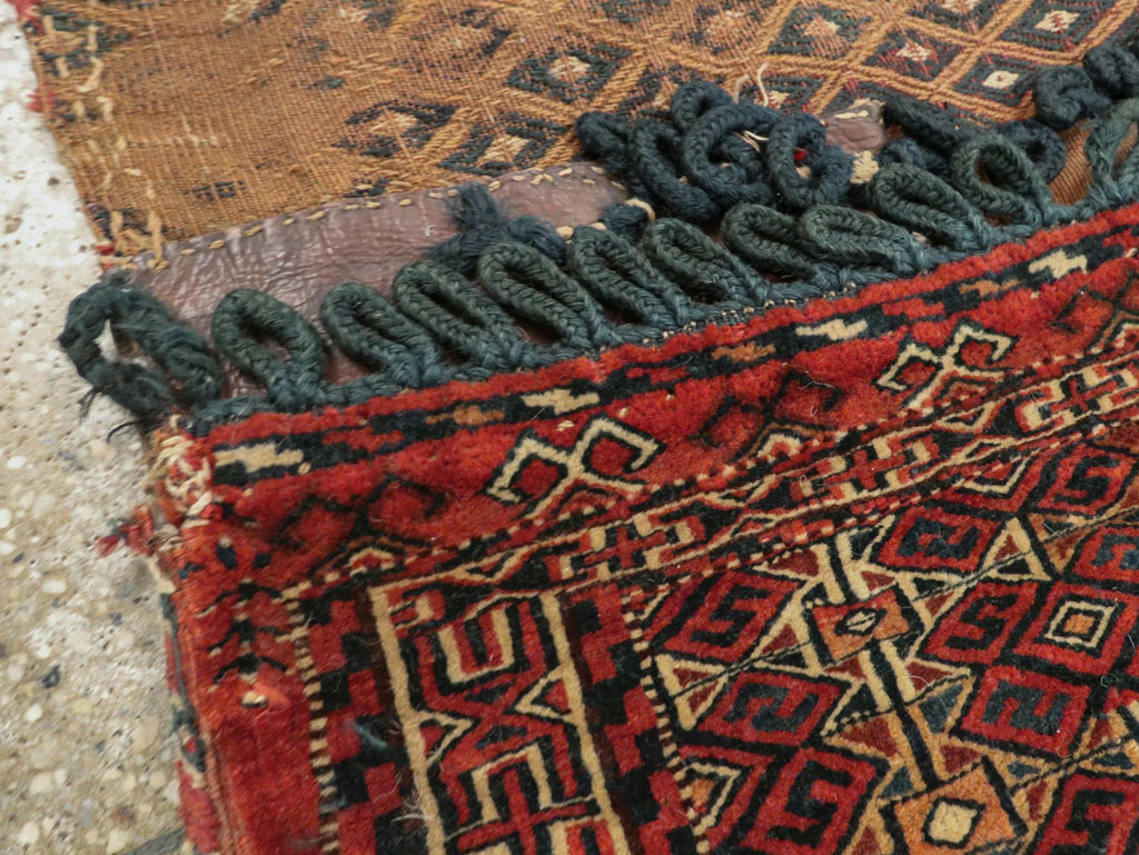 Antique Persian Turkoman Saddlebag (Khorjin), No.13501 - Galerie Shabab