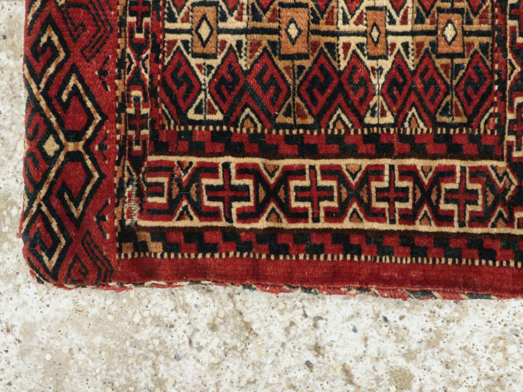 Antique Persian Turkoman Saddlebag (Khorjin), No.13501 - Galerie Shabab
