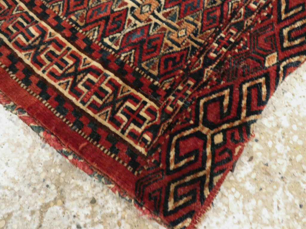 Antique Persian Turkoman Saddlebag (Khorjin), No.13501 - Galerie Shabab