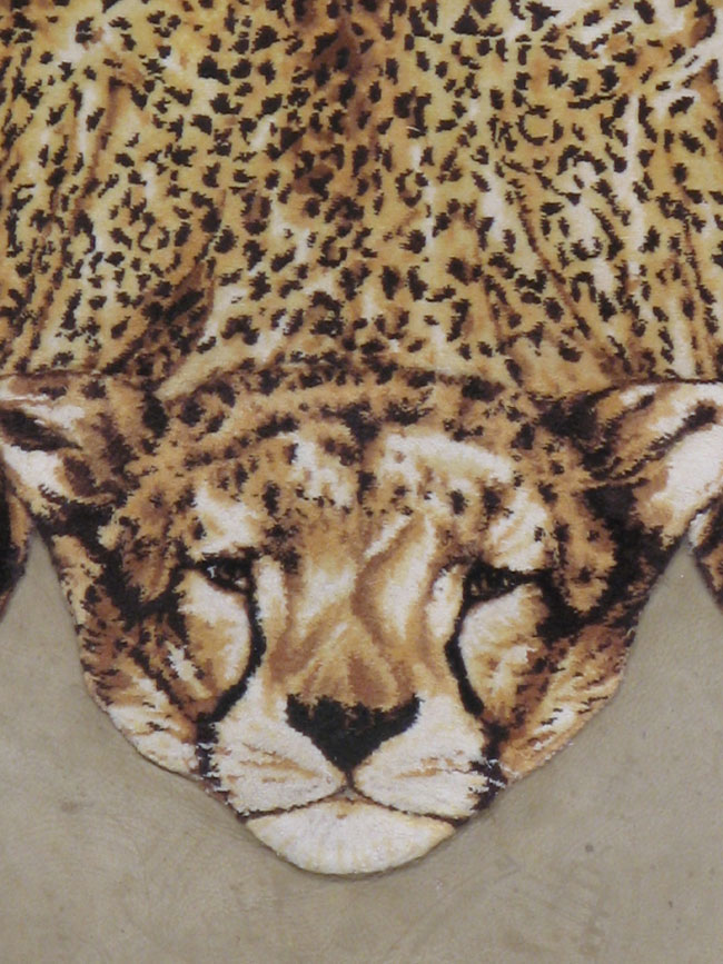 Persian Tabriz Lion Rug, No.13514 - Galerie Shabab