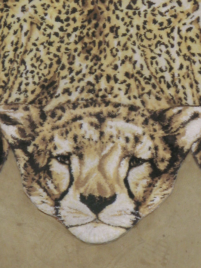 Persian Tabriz Lion Rug, No.13514 - Galerie Shabab