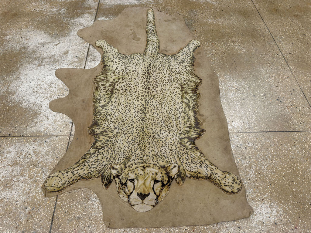 Persian Tabriz Lion Rug, No.13514 - Galerie Shabab