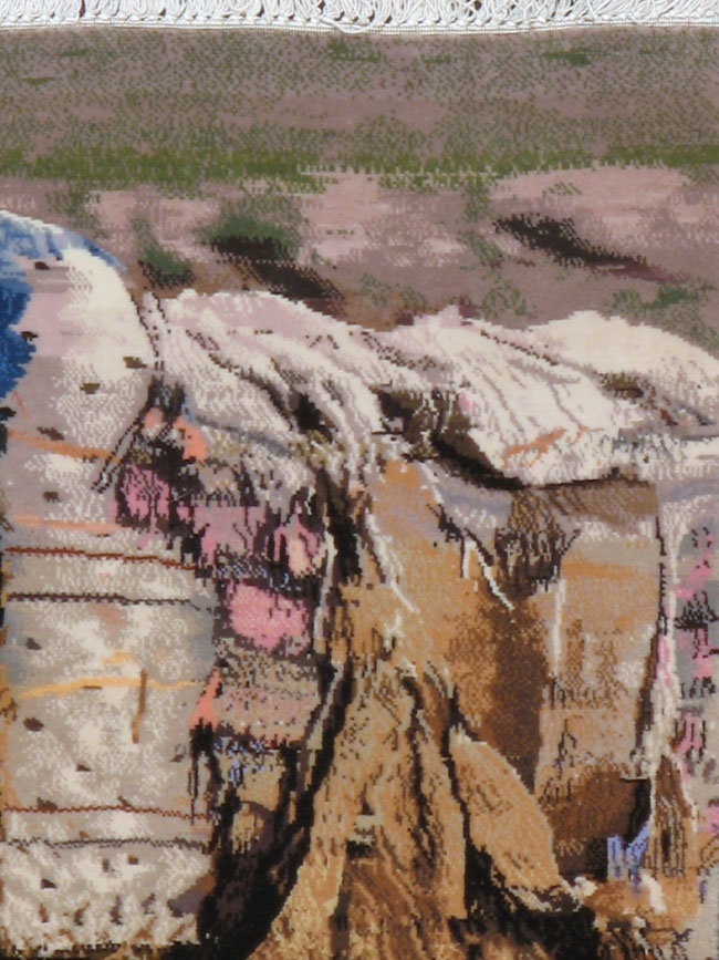 Modern Persian Tabriz Pictorial Rug, No.13517 - Galerie Shabab