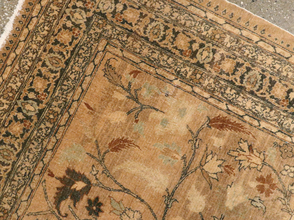 Antique Persian Tabriz Pictorial Carpet, No.13541 - Galerie Shabab