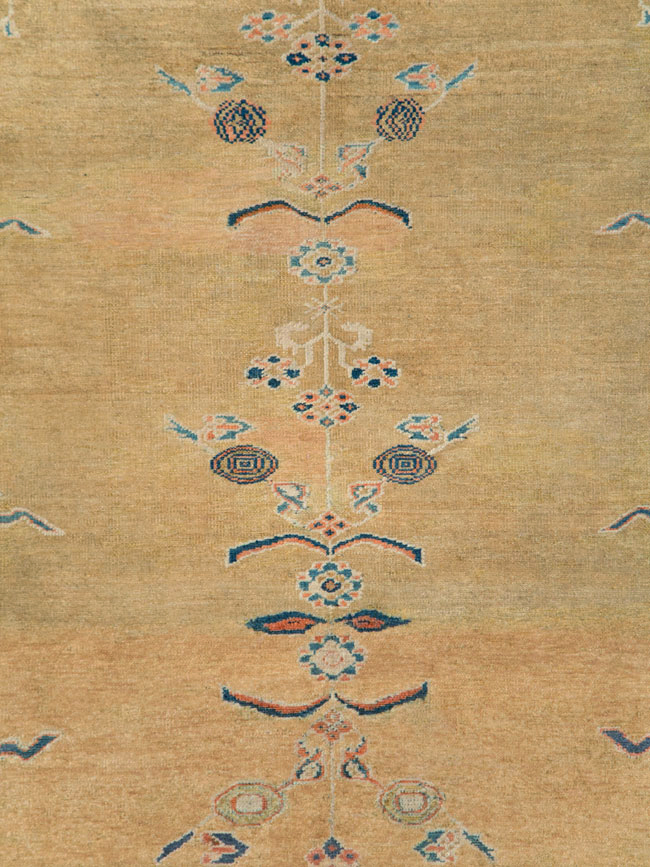 Antique Persian Malayer Square Carpet, No.13568 - Galerie Shabab