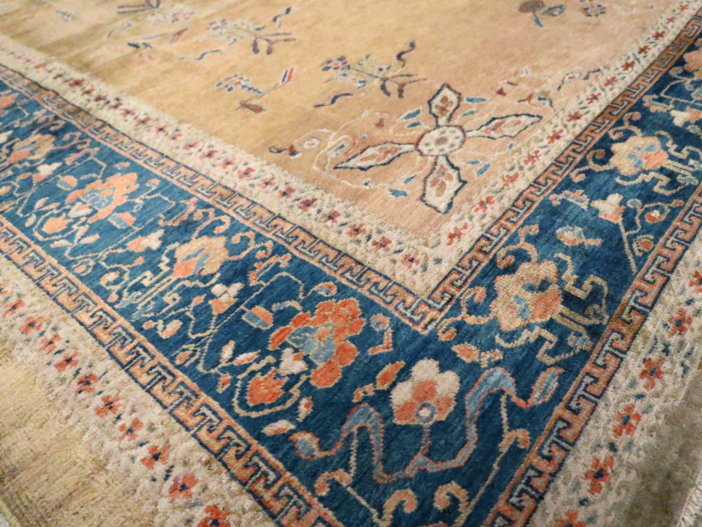Antique Persian Malayer Square Carpet, No.13568 - Galerie Shabab