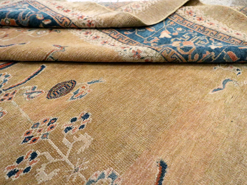 Antique Persian Malayer Square Carpet, No.13568 - Galerie Shabab