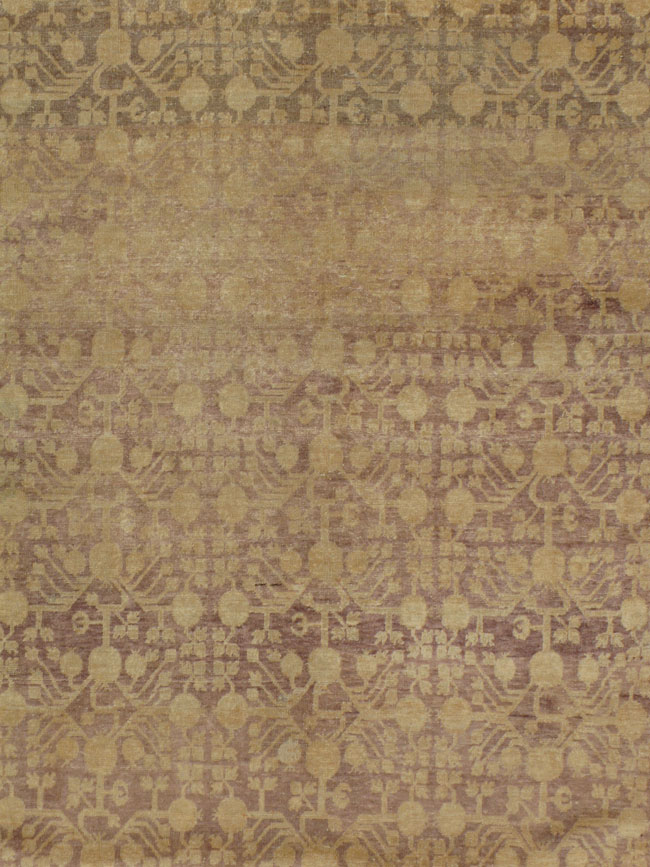 Antique East Turkestan Khotan Carpet, No.13571 - Galerie Shabab