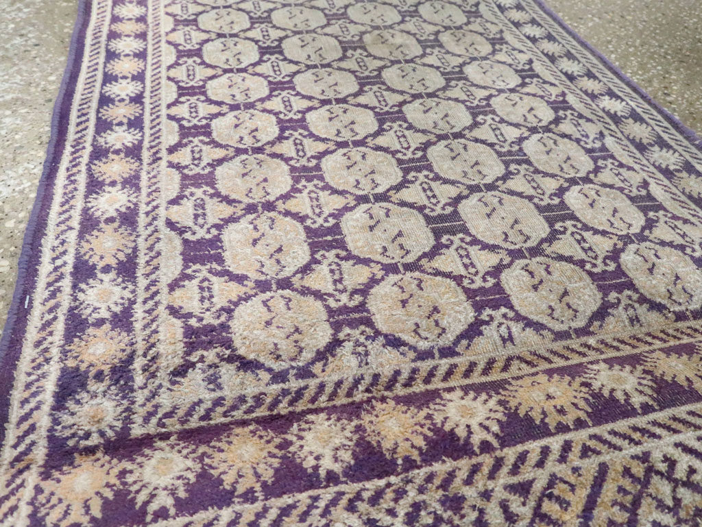 Vintage Indian Cotton Agra runner, No.13609 - Galerie Shabab
