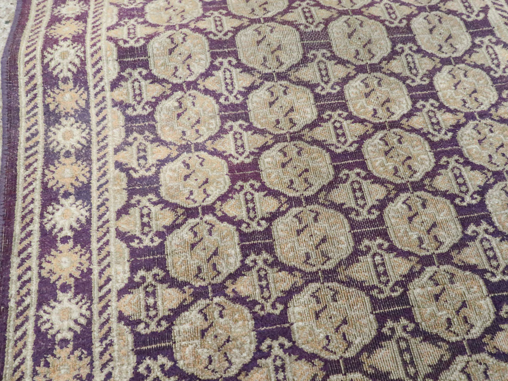 Vintage Indian Cotton Agra runner, No.13609 - Galerie Shabab