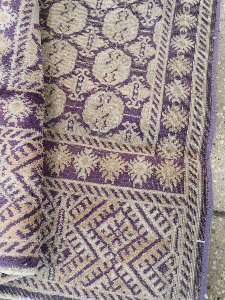 Vintage Indian Cotton Agra runner, No.13609 - Galerie Shabab