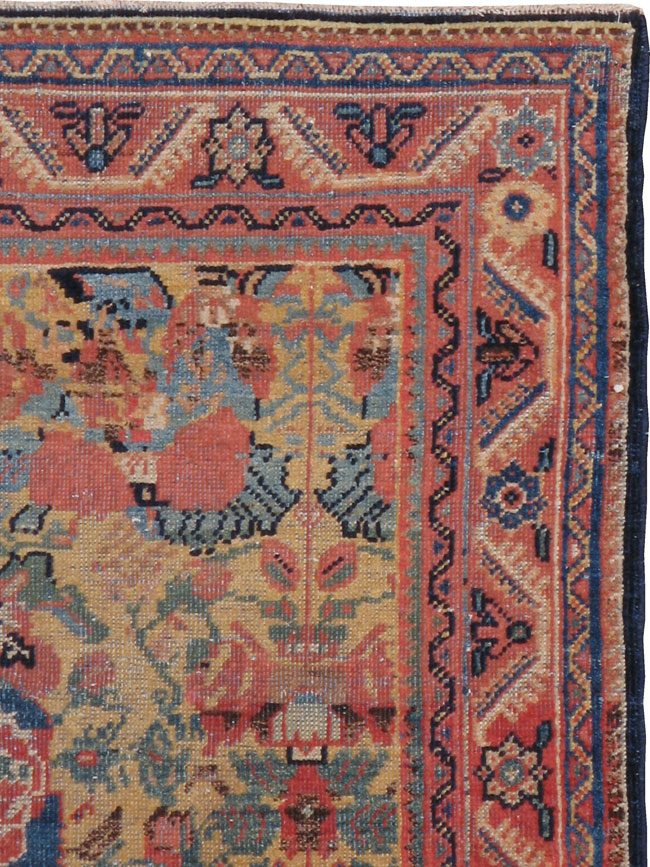 Antique Persian Mahal Rug, No.13617 - Galerie Shabab