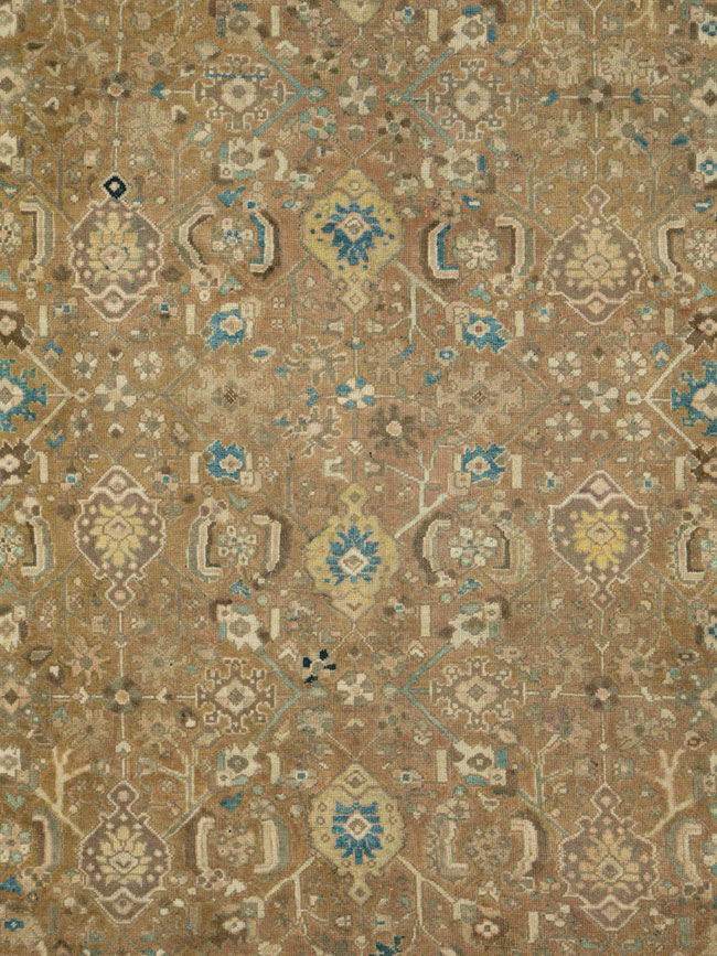 Antique Persian Mahal Carpet, No.13621 - Galerie Shabab