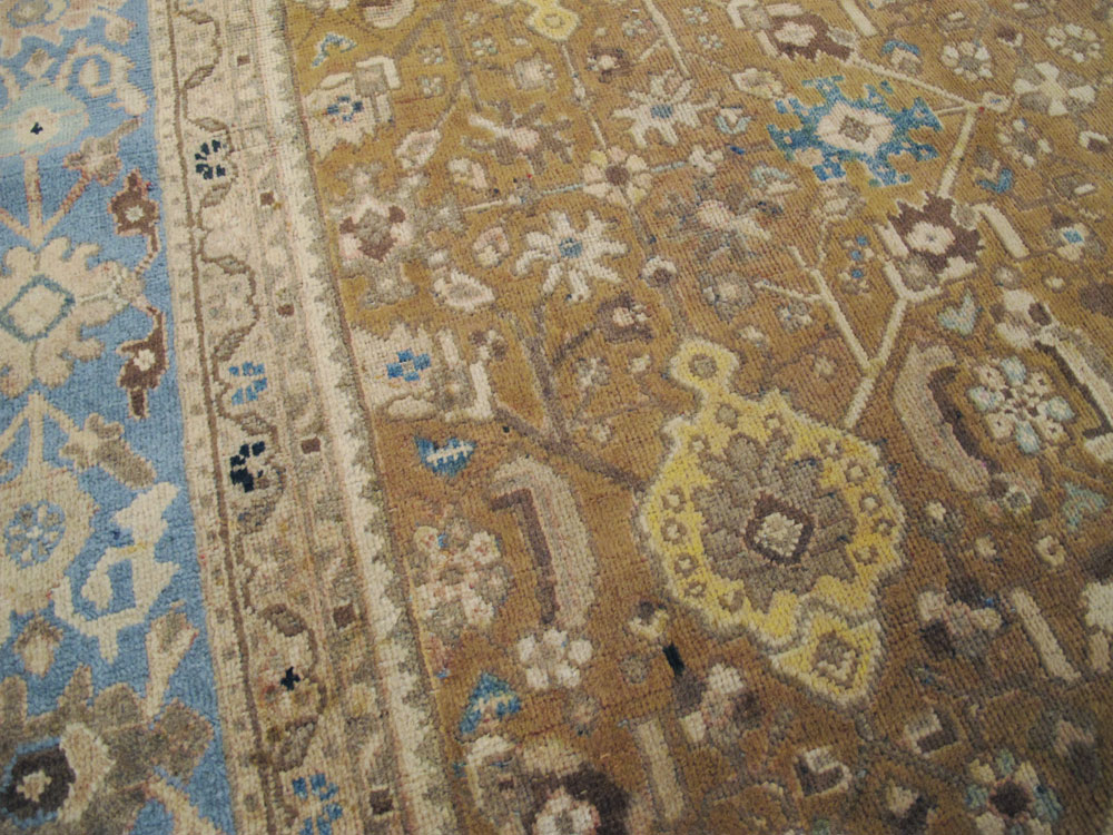 Antique Persian Mahal Carpet, No.13621 - Galerie Shabab