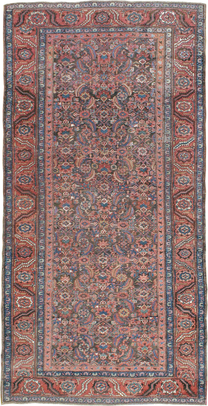 Antique Persian Bakshaish Carpet, No.13629 - Galerie Shabab