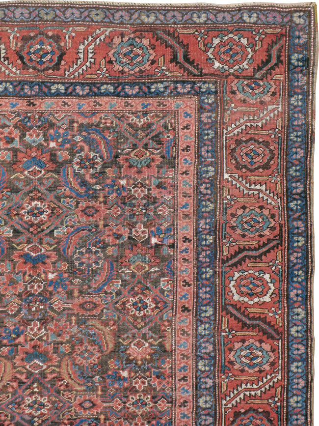 Antique Persian Bakshaish Carpet, No.13629 - Galerie Shabab
