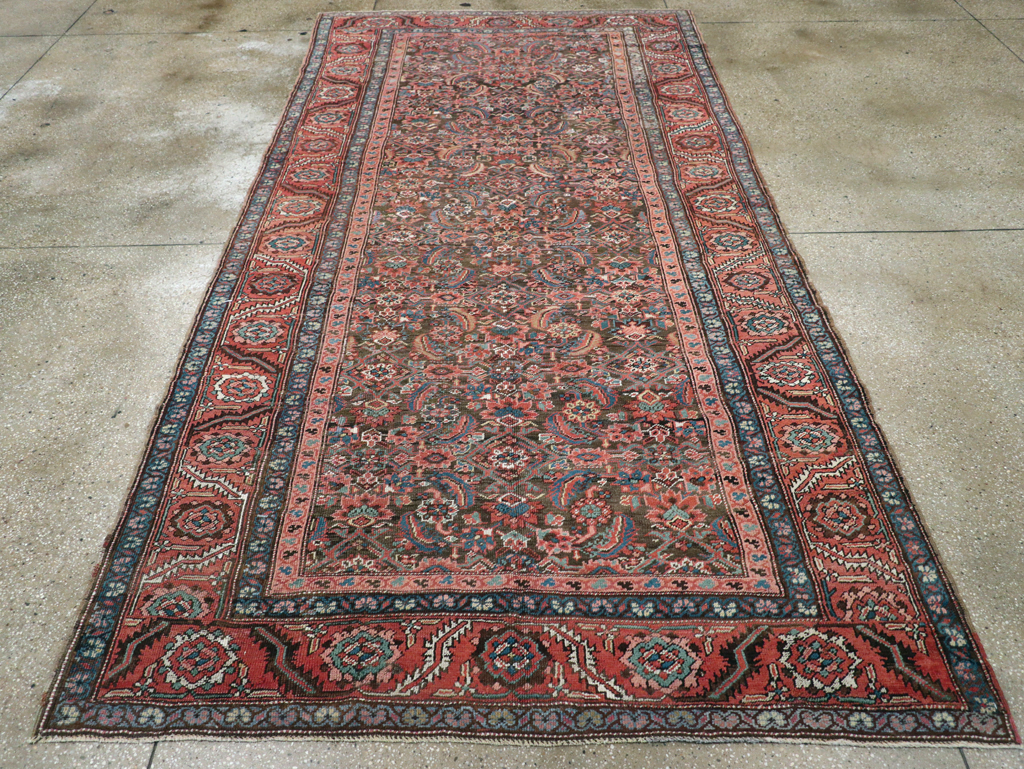 Antique Persian Bakshaish Carpet, No.13629 - Galerie Shabab