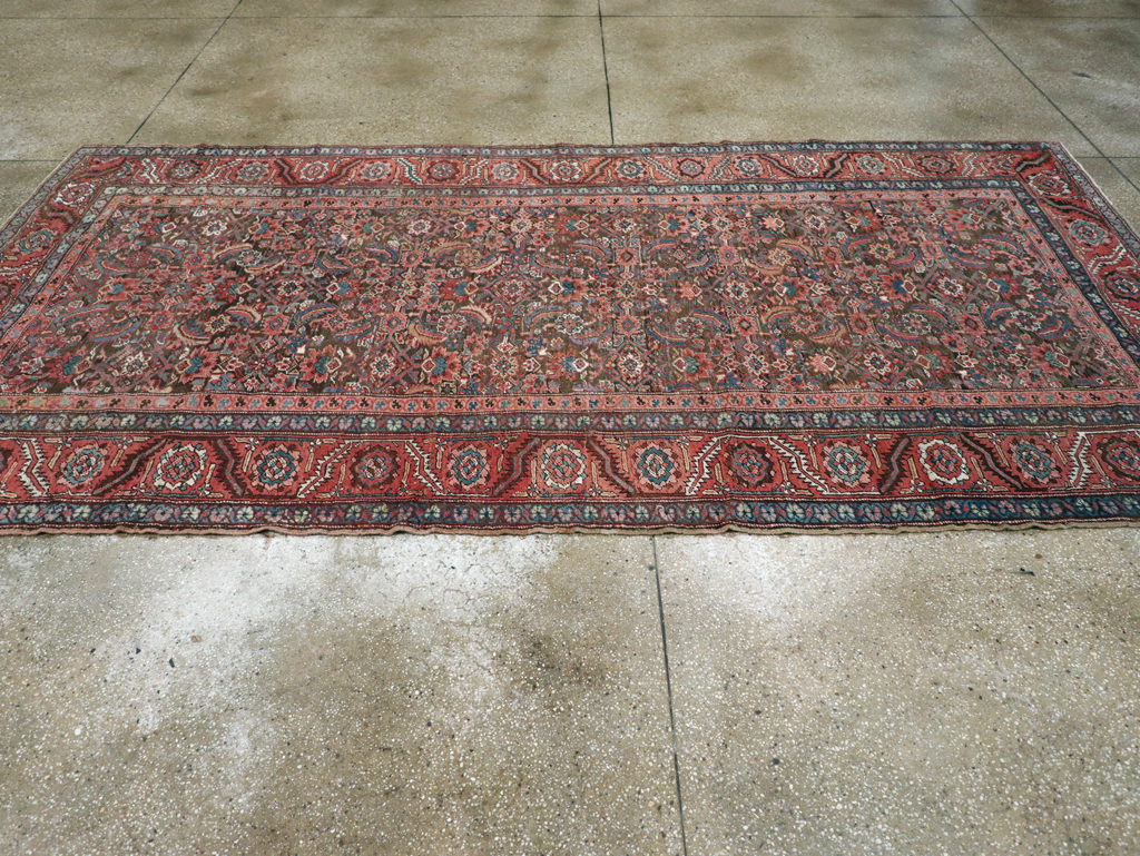 Antique Persian Bakshaish Carpet, No.13629 - Galerie Shabab