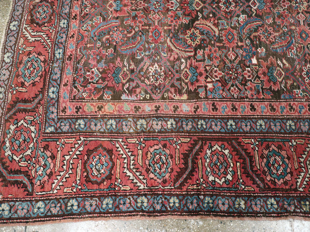 Antique Persian Bakshaish Carpet, No.13629 - Galerie Shabab