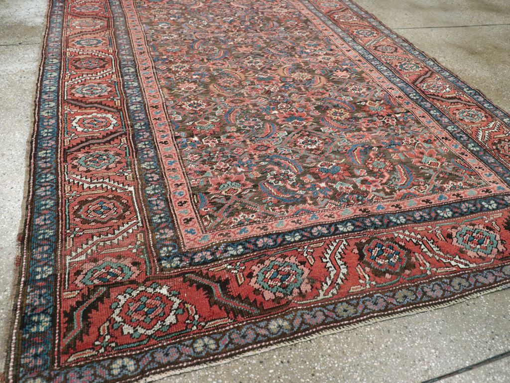Antique Persian Bakshaish Carpet, No.13629 - Galerie Shabab